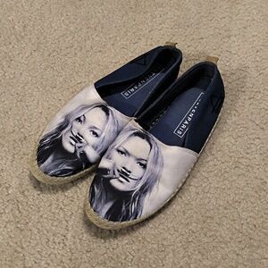 Eleven Paris Espadrilles w/ Kate Moss Graphic